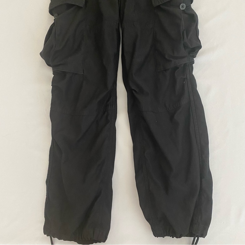 TNA Aritzia Women’s Pants Size 4 Baggy Cargo 100% Cotton Utility Casual Y2K - Picture 4 of 10